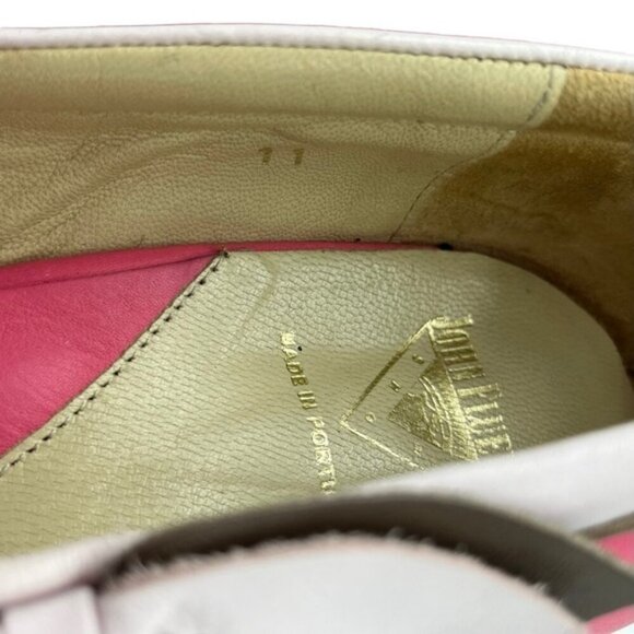 John Fluevog Mini Bebe Magenta With Pink Heel Women Size 11 - Picture 12 of 12